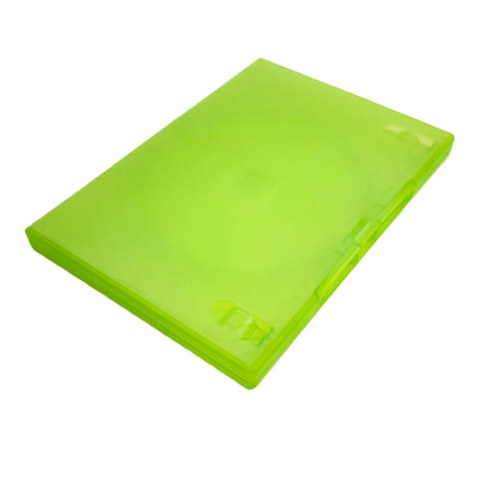 Replacement Game Case For Xbox 360 Disc Case 1 Pack Green Brand New Loose - View of empty disc case front