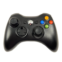 Xbox 360 Wireless Controller Black 24Ghz Gamepad Replacement Brand New Loose - View of front of controller showing buttons and control pad