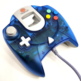 Official OEM Clear Blue Sega Dreamcast Controller HKT-7700 - Like New - Loose