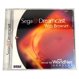 Web Browser 10 Dreamcast Brand New - Front Of Case