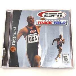Espn International Track And Field Dreamcast Good - Cib Front Cover