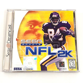 NFL 2K for Sega Dreamcast (NFR) - Very Good