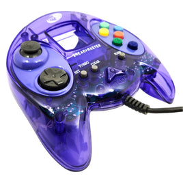 Clear Purple Nyko Controller for Dreamcast Very Good Loose - Front Side Shown