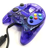 Clear Purple Nyko Controller for Dreamcast - Very Good - Loose