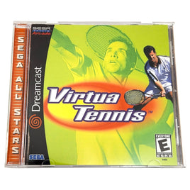 Virtua Tennis Sega All Stars Dreamcast Very Good - Front Of Retail Game Box