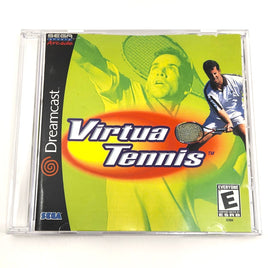 Virtua Tennis Sega All Stars Dreamcast Acceptable Loose - Authentic Front Cover Art