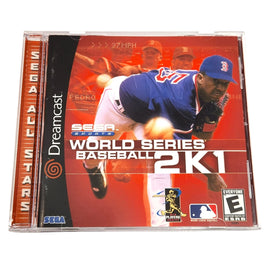 World Series Baseball 2K1 Sega All Stars Dreamcast Like New - Front Cover Art Shown