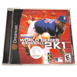 World Series Baseball 2K1 Dreamcast Like New - Front Of Game Case