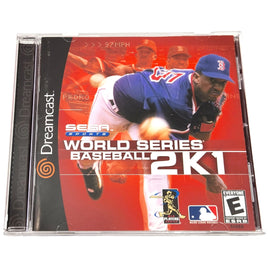 World Series Baseball 2K1 Nfr Dreamcast Very Good - Cib Front Cover