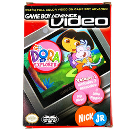 Dora The Explorer Volume 1 Gba Video Game Boy Advance Very Good - Front Of Game Box