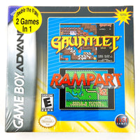 Gauntlet & Rampart (2 Games-in-1) for Game Boy Advance (GBA) - New