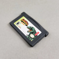 Godzilla Domination! for Game Boy Advance - Close up view of the front of the game cartridge shown at an angle, very good condition