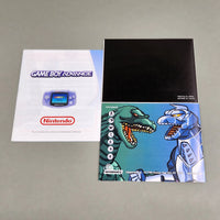 Godzilla Domination! for Game Boy Advance - Rear view of game instruction manual and other pamphlets, very good condition