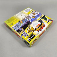 Godzilla Domination! for Game Boy Advance - Top and corner view of back of game box, very good condition