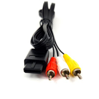 Composite Audio Video Cable / AV Cord for SNES, N64, GameCube System - New