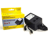 Universal AC Power Supply Adapter Cord for NES, SNES, Genesis 1 System