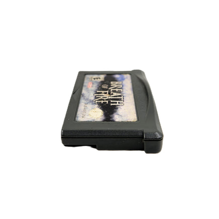 Breath Of Fire Game Boy Advance GBA Good - Alternate close up view of cart label
