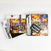 Breath Of Fire Game Boy Advance GBA Good - Box Manual and Cartridge Shown