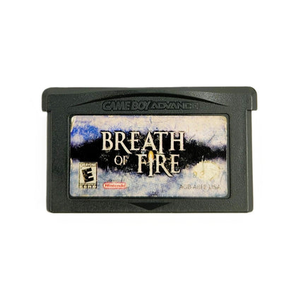 Breath Of Fire Game Boy Advance GBA Good - Front Cartridge Label Shown