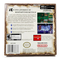 Final Fantasy IV Advance Game Boy Advance GBA Like New - Back Of Authentic Game Box