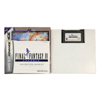 Final Fantasy IV Advance Game Boy Advance GBA Like New - Open Box Showing Instruction Manual and Cartridge