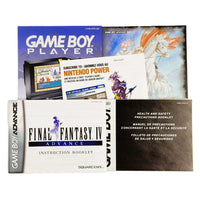 Final Fantasy IV Advance Game Boy Advance GBA Like New - Showing Instruction Manual and Other Paperwork