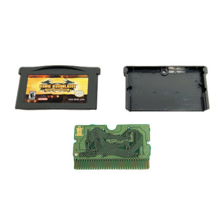 Fire Emblem The Sacred Stones Game Boy Advance GBA Good Loose - Close up view of authentic game circuit board back