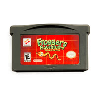 Froggers Adventures Temple Of Frog Game Boy Advance Good Loose - Front Label Of Authentic Cartridge