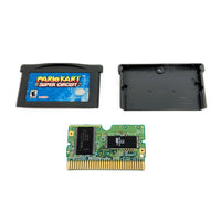 Super Mario Bros Classic Nes Series Game Boy Advance GBA Very Good - View of authentic game circuit board front