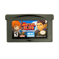 Metal Slug Advance Game Boy Advance GBA Very Good - Front of Game Cartridge Label
