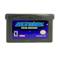 Metroid Zero Mission Game Boy Advance GBA Good Loose - Game Cartridge Front