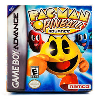 Pacman Pinball Game Boy Advance CIB Good - Front Of Retail Game Box