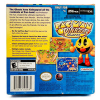 Pacman Pinball Game Boy Advance CIB Good - Back Of Retail Game Box
