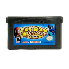 Pacman Pinball Game Boy Advance GBA Very Good Loose - Official Game Cartridge Front