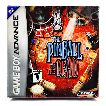 The Pinball Of The Dead Game Boy Advance CIB Good - Front Of Authentic Game Box