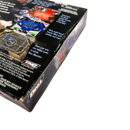 The Pinball Of The Dead Game Boy Advance CIB Good - Close up of box blemish on side