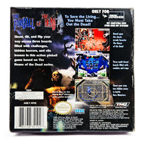 The Pinball Of The Dead Game Boy Advance CIB Good - Back Of Authentic Game Box