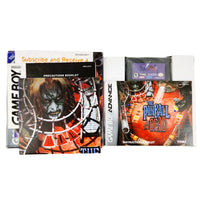 The Pinball Of The Dead Game Boy Advance CIB Good - Open Box Showing  Cartridge Manual and Poster