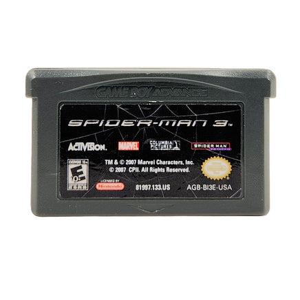 Spiderman 3 Game Boy Advance Good Loose - Cartridge Label Shown