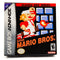 Super Mario Bros Classic Nes Series Game Boy Advance GBA Very Good - Front Of Game Box