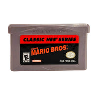 Super Mario Bros Classic Nes Series Game Boy Advance GBA Very Good - Cartridge Front Label