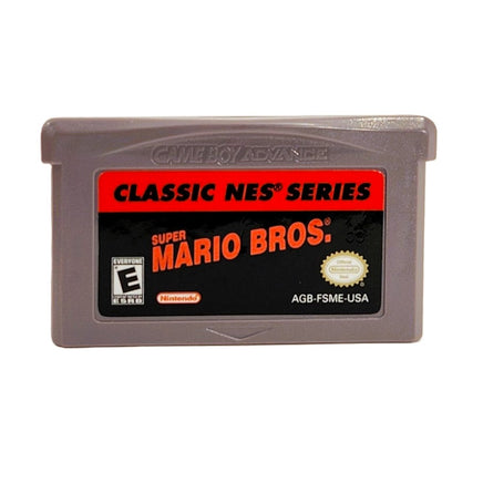 Super Mario Bros Classic Nes Series Game Boy Advance GBA Very Good - Cartridge Front Label