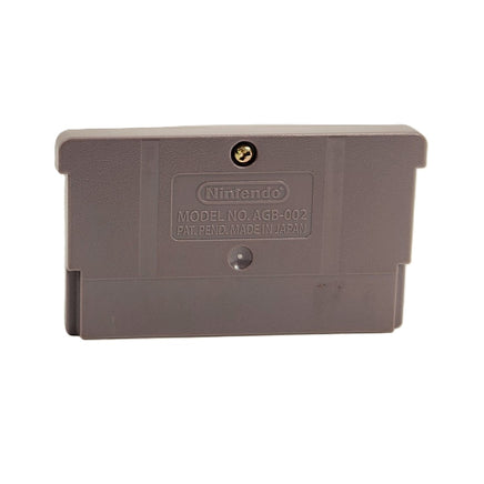 Super Mario Bros Classic Nes Series Game Boy Advance GBA Very Good - Back of Cartridge