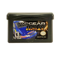 Top Gear Rally Game Boy Advance Good Loose - Front Label Of Authentic Cartridge