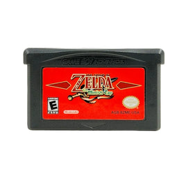 The Legend Of Zelda The Minish Cap Game Boy Advance GBA Very Good Loose - Front Of Authentic Game Cartridge