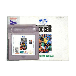 FIFA International Soccer - Cartridge and Manual Front View