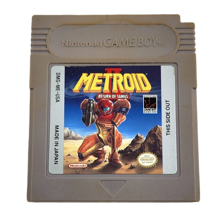 Metroid 2 Return Of Samus Nintendo Game Boy Acceptable Loose - Game Cartridge Front