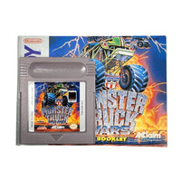 Monster Truck Wars - Front Label Of Authentic Cartridge with Manual
