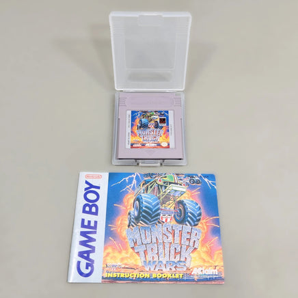 Monster Truck Wars - Game Cartridge Inside Dust Case With Instruction Manual