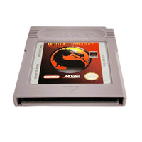 Mortal Kombat Nintendo Game Boy Very Good - Front Of Game Cartridge Showing Pins